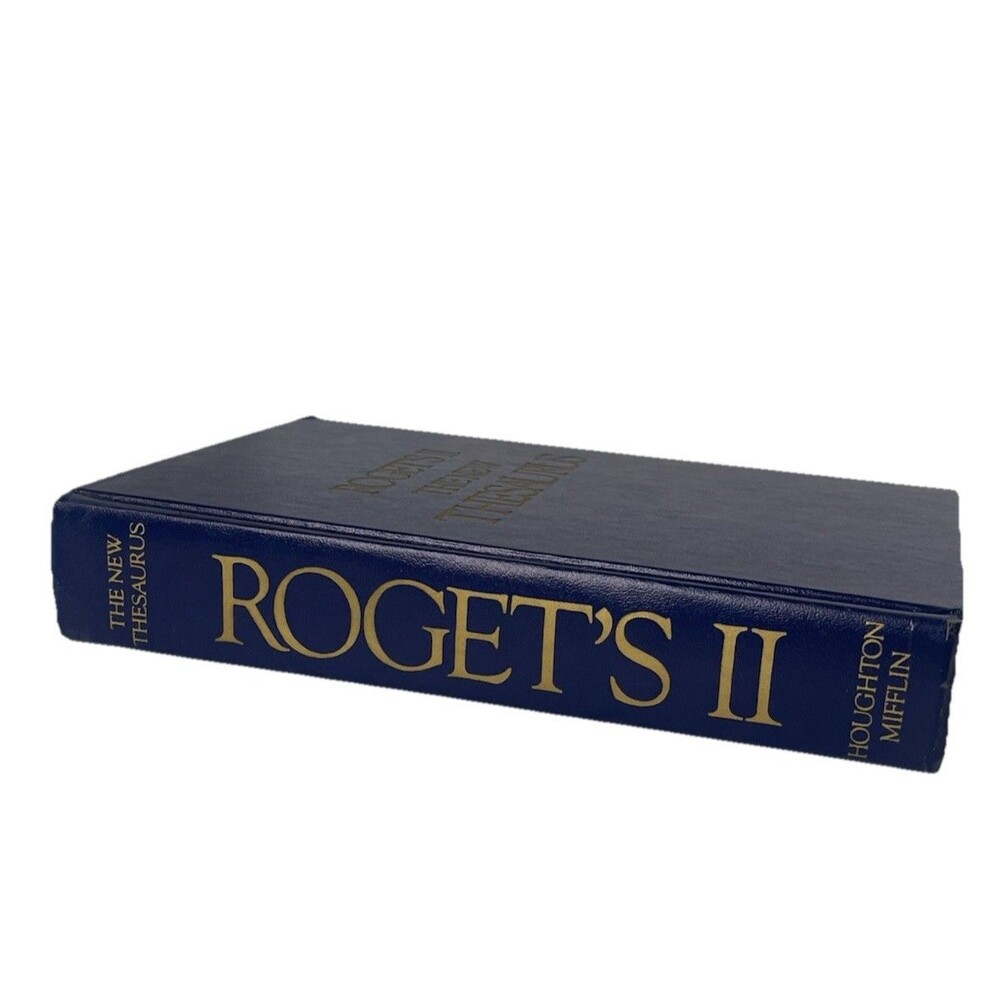 Roget's II: The New Thesaurus Hardback Book Vintage Decor Classic